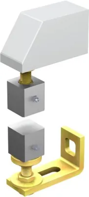 Immagine prodotto di Perno per cancelli a tubo avvitato Ø 40 mm 25040V MANTION - 25040V
