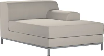 Produktbild von Dekoria Bezug für Kramfors Sofa Recamiere rechts, hellbeige, Bezug für Recamiere rechts Kramfors