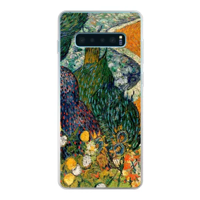 Produktbild von MuchoWow® Handyhülle Schutzhülle Hülle für Samsung Galaxy S10 Lite Erinnerungen an den Garten von Etten - Vincent van Gogh Silikon Softcase Handy Hülle - Schutz