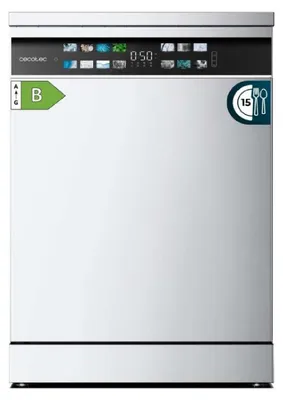 Obrázok produktu pre Cecotec 6700 B, Voľne stojaci, Úplná veľkosť (60 cm), Biela, Čierna, Dotyk, LED