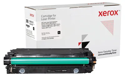 Produktbild von Everyday™ Schwarz Tonermodul von kompatibel mit HP 508X (CF360X), Hohe Kapazität, 12500 Seiten, Schwarz, 1 Stück(e)