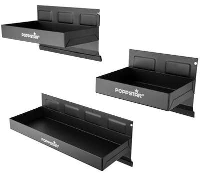 Obrázek produktu pro Solidchoice - Magnetické úložné boxy, sada 3 kusů, černá barva
