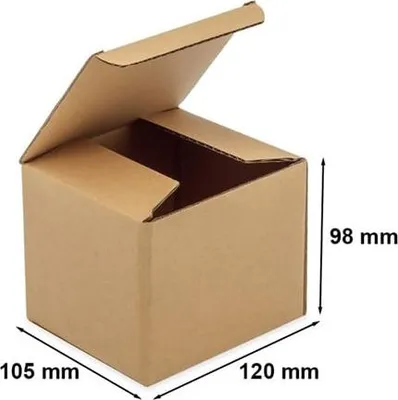 Zdjęcie produktu dla Karton Wykrojnikowy Pudełko Kartonowe 120x105x98mm F211 Kubek