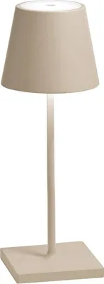 Image de Lampe de table LED Poldina Pro Mini Sabbia rechargeable et dimmable avec une autonomie allant jusqu'à 12 heures