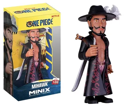 Produktbild von One Piece – Mihawk – Minix-Figur, 12 cm