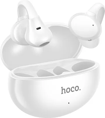 Produktbild von Hoko, Open-Ear Bluetooth Clip Kopfhörer mit sicherem Halt, Weiß