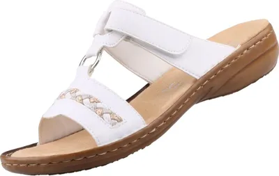 Produktbild von Rieker Damen Pantolette weiß