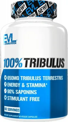 Produktbild von EVL Nutrition 100% Tribulus (60 Caps) Unflavored - Testosteron Booster - Tribulus