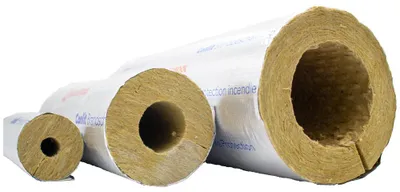 Produktbild von ROCKWOOL Conlit 150 U - Brandschutzrohrschale, Dämmdicke:30.5mm, Innendurchmesser:159mm, Kernbohrung Durchmesser:220mm