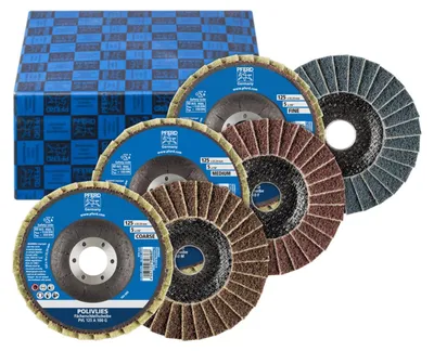 Obrázok produktu pre PFERD POLIVLIES flap disc set PVL, 12,5 cm, 1 kusov