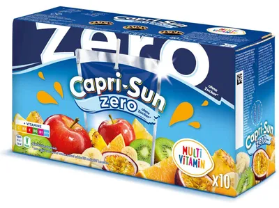 Immagine prodotto di Capri-Sun 6125017004 Capri-Sun Multivitamin zero Fruchtsaftgetränk 10 x 0,2 l