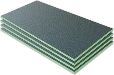 Produktbild von AICA 1250x600x25mm Bauplatte XPS 4er-Pack  Fliesenplatte Hartschaum Verrottungsbeständiger Dämmstoff  Ausgleichplatte