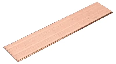 Kupferplatte 1,5 mm x 50 mm x 152 mm, Flachstab