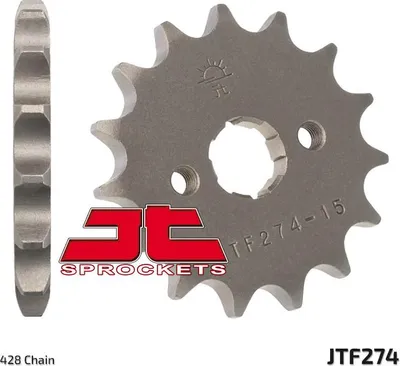 Image de Pignon avant pour Honda MTX 80R de 1987 à 1992 (référence : 27413JT), compatible avec une chaîne de type 428