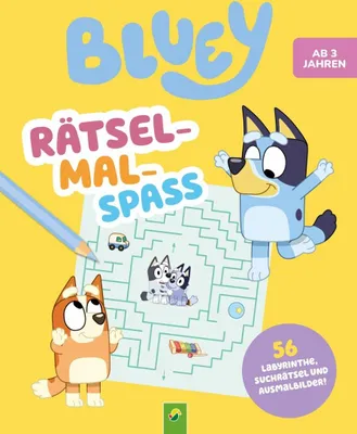 Image de Naumann & Göbel Bluey - Le plaisir du dessin et du puzzle