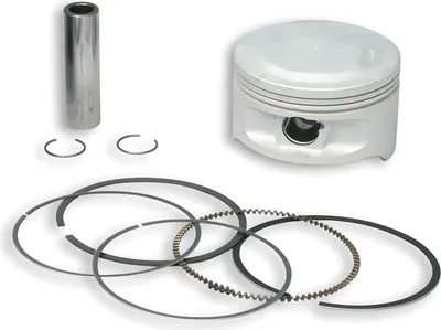 Obrázek produktu pro Píst Malossi, průměr 77 mm, typ C, čep pístu průměr 17 mm, 3 obdélníkové pístní kroužky
