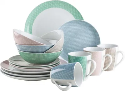 Produktbild von Geschirr-Set, Porzellan Geschirr-Set, Porzellan Kitchen Time II Mäser