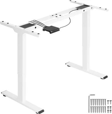 Obrázek produktu pro Melville výškově nastavitelný rám stolu 110-168x60x70-119cm - bílý