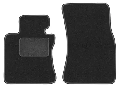 Immagine prodotto di Tappetini anteriori in moquette per BMW 6 E64 2003-2010 (cabrio) – 2 pezzi, grigio grafite, su misura – Wielganizator LUX