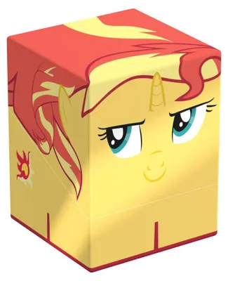 Zdjęcie produktu dla ULTIMATE GUARD Squaroe My Little Pony "Friendship is Magic" MLP007 - Sunset Shimmer, Segregator na karty, Czerwony, Żółty, 1 szt.