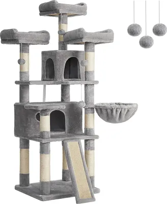 Obrázek produktu pro Artenat Kočičí strom Emilia, 172 cm, šedá