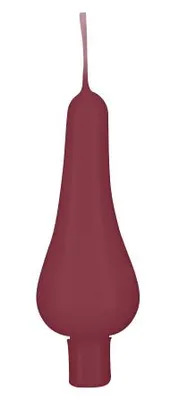 Produktbild von Baumkerzen Pariser Lichte Bordeaux 90 x 30 mm, 10 Stück