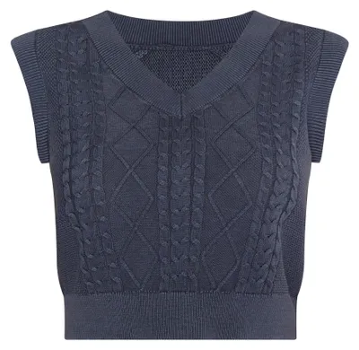 Produktbild von VANJA damen westen - marine, L
