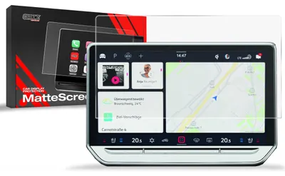 Produktbild von Matte Autodisplayfolie für MAN TGE 12,9" (2024-2025), Grizz Protector