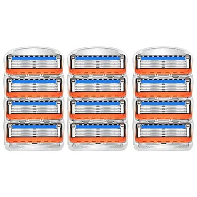 Produktbild von Ersatzklingen für Gillette fusion5 / ProGlide Rasierklingen, 12 Stück