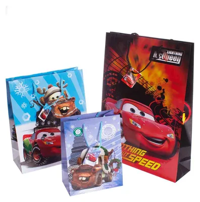 Produktbild von Disney Cars Geschenktaschen Geschenktüten Verpackung Party Tasche