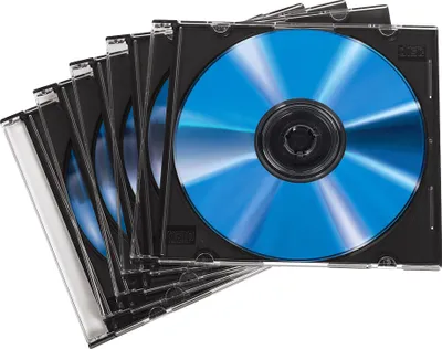 Produktbild von hama CD Leerhülle "Slim" Slim Case Kunststoffbox