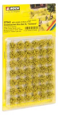 Produktbild von NOCH Grasbüschel Mini-Set XL “blühend”, Braun