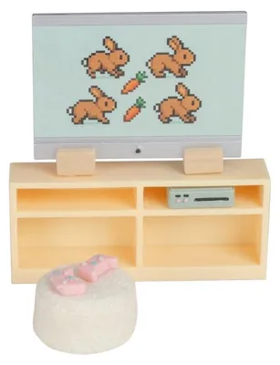 Produktbild von Lundby Set: TV- und Spielekamer