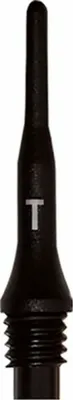 Produktbild von Bulls Softdart 100 Spitzen Tefo-X schwarz, 1Set