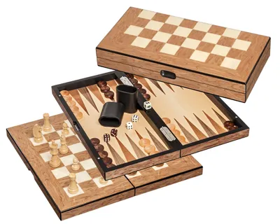 Produktbild von Philos Schach-/Dame-/Backgammon-Kassettenfeld 40 mm, Königshöhe 76 mm