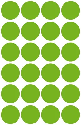 Obrázok produktu pre Avery Zweckform Markierungspunkt 18mm grün wiederablösbar Packung 96 Stück