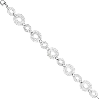 Produktbild von JOBO Armband 925 Sterling Silber mit Struktur 20 cm Silberarmband