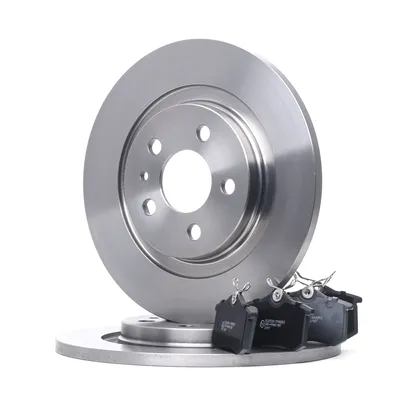 Produktbild von 2X Bremsscheiben + Bremsbeläge Hinten