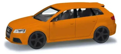 Image de Modèle réduit Herpa Audi RS3 Sportback, orange vif 024877