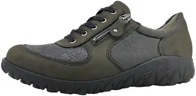 Zdjęcie produktu dla Waldläufer Havy H89001-052 Orthotritt sznurowane buty damskie, skóra, carbon (brązowy) - buty damskie, wygodne sznurowane buty, brązowy, skóra/tekstylia (denver/perustretch)