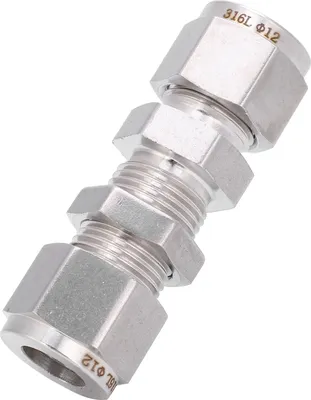 Produktbild von edelstahl 316 Doppelklemmringverschraubung Schottverschraubung Zubehör (Ф1/2)