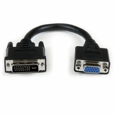 Obrázek produktu pro StarTech.com DVIVGAMF8IN, 0,203 m, DVI-I, VGA, Samec, Samice, Nikl
