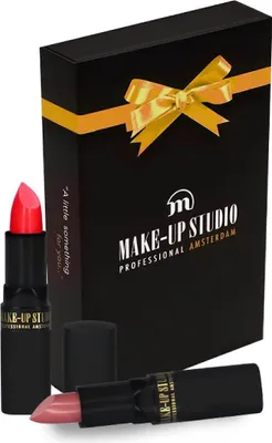 Produktbild von Make-up Studio Lipstick Duo 53+ XOXO Red