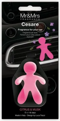 Produktbild von Mr & Mrs Fragrance - Cesare Car Air Freshener Citrus & Musk 1 pc