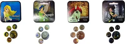 Immagine prodotto di Don Juan - Biglie "Mythisch" 20 da 16 mm + 1 da 25 mm, assortite