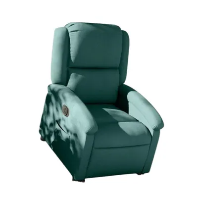 Produktbild von Elektrischer Relaxsessel zum Aufstehen 86 x 71 x 99 cm Stoff Dunkelgrün