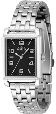 Immagine prodotto di Invicta Vintage 46663 Orologio da Donna - Movimento al Quarzo - Acciaio Inossidabile con Quadrante Nero - 24 mm