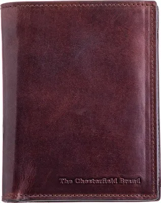 Zdjęcie produktu dla The Chesterfield Brand C080356 Skórzany portfel portretowy brązowy z ochroną RFID
