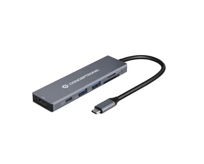 Produktbild von Conceptronic DONN23G 6-in-1 Dockingstaiton