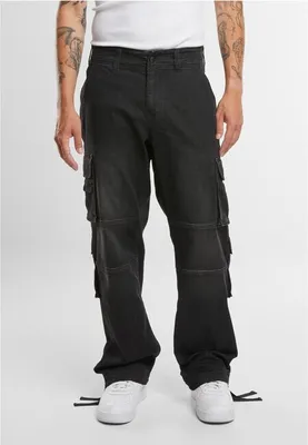 Immagine prodotto di Kalhoty Brandit Denim Cargo Pants nero - 34/32